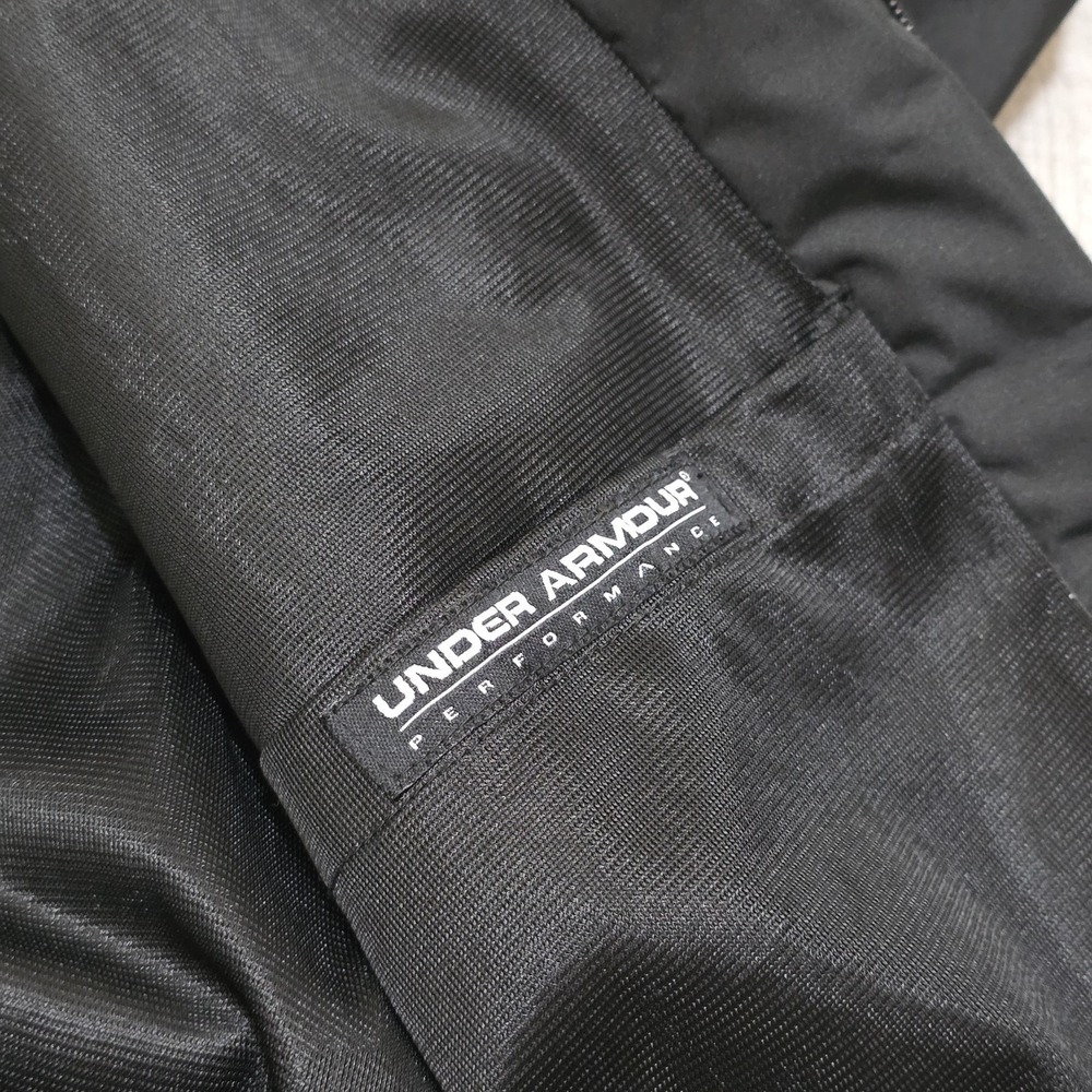 Under Armour Men's Sz Large Performance Golf Jacket DNA Windbreaker Rain Reflect - Picture 6 of 15